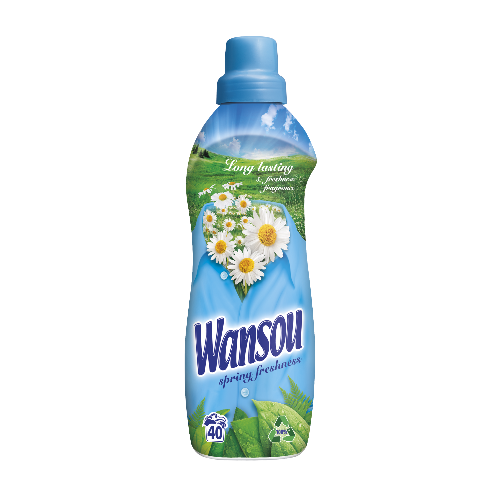 Wansou concentrated fabric softener Spring Freshness