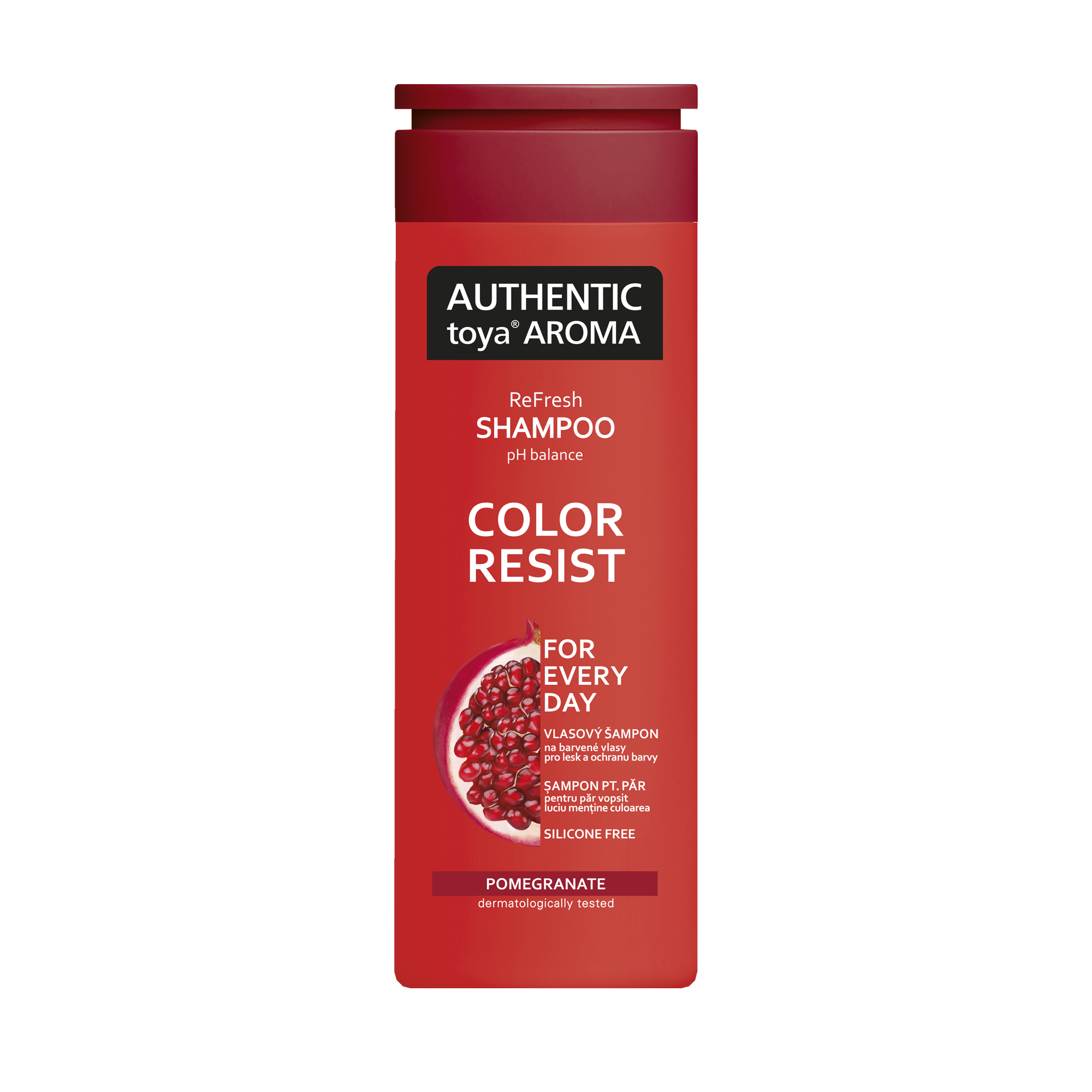 AUTHENTIC toya AROMA vlasový šampón Color Resist