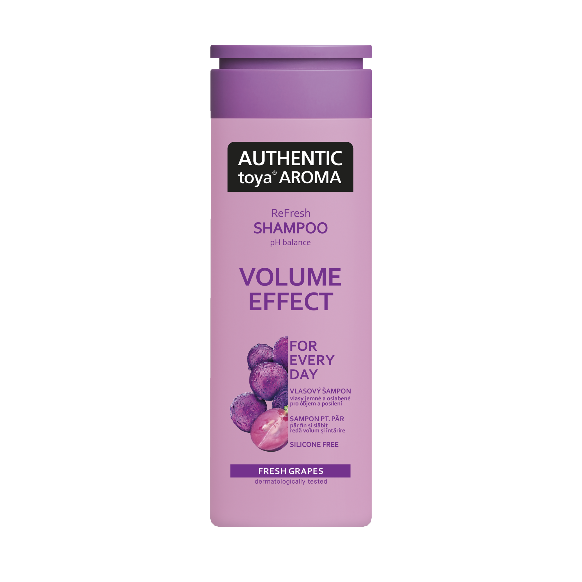 AUTHENTIC toya AROMA vlasový šampón Volume Effect